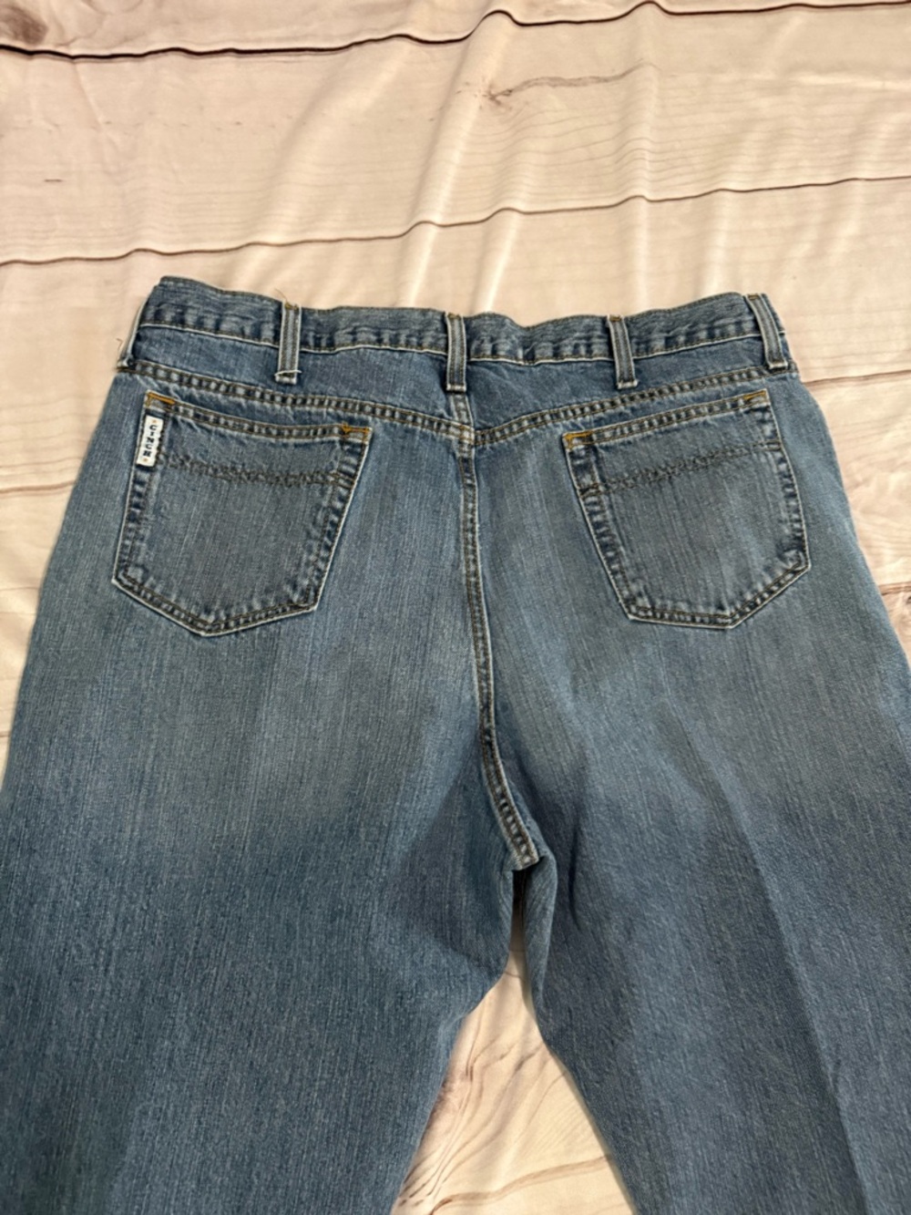 Cinch Men's Medium Blue Bootcut Jeans 38x32 - Picture 3 of 7
